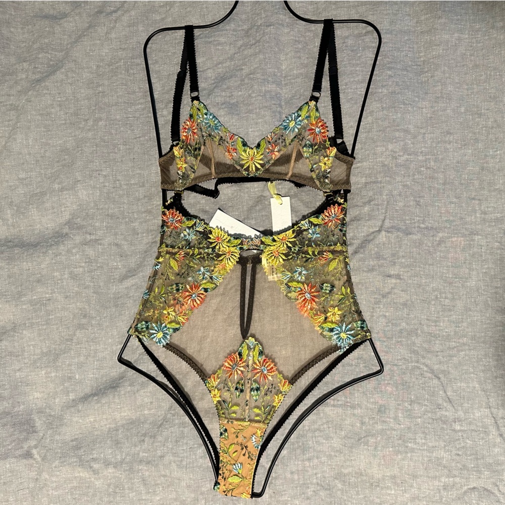 NWT Edge o’ Beyond Daisy Bra (size 1) and Body (size 2)